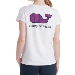 Vineyard Vines women’s white Pocket Tee